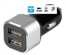 Prise allume-cigare avec  2 ports USB 4800 mA