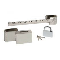 Serrure de porte conteneur en acier 24-50 cm