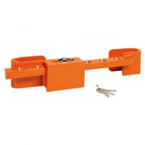 Serrure de porte conteneur en acier 24-50 cm