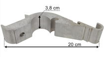 SUPPORT COURT GARDE-BOUE ARRIERE RENAULT Magnum, Premium VOLVO FM12 - FH12